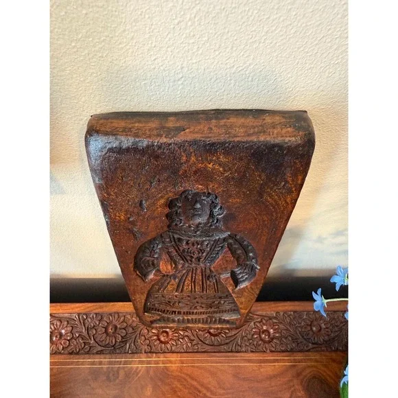 Vintage Butter Mold Style Wall Plaque 1971